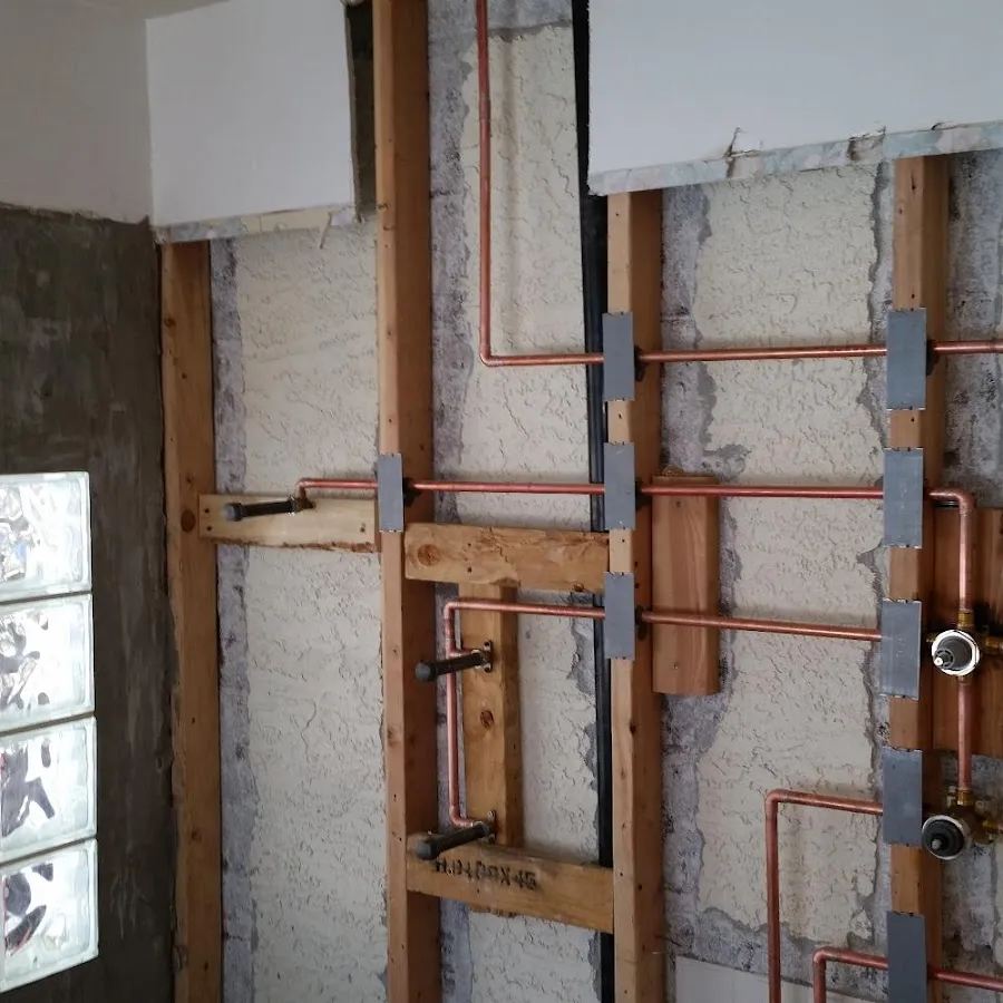 Copper pipe installation for Burst Pipe Repair in South Elgin