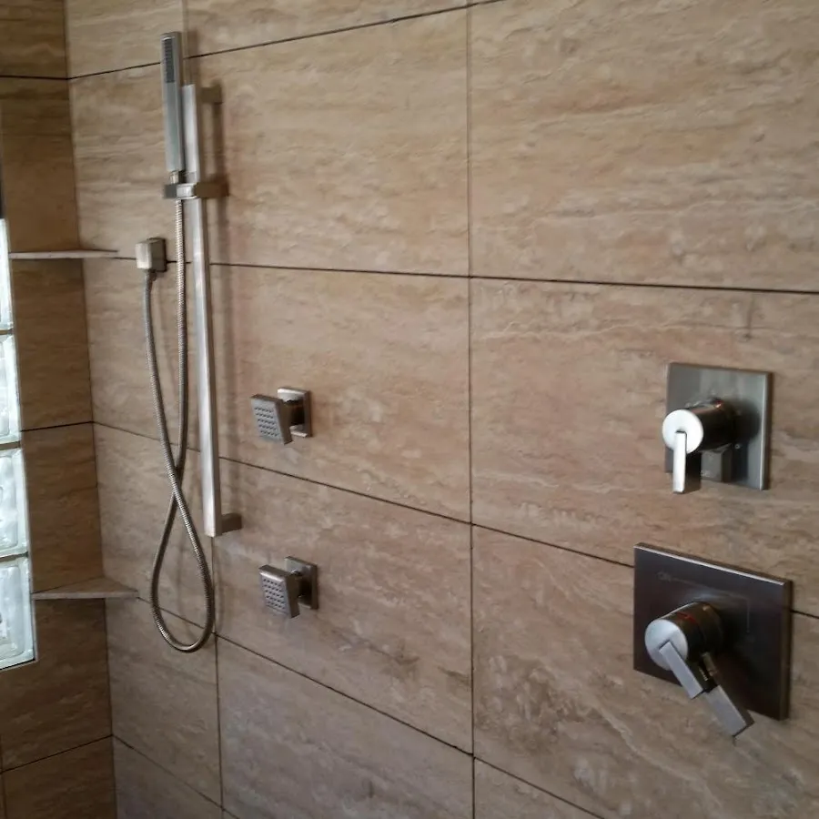 Shower fixture installation for Frozen Pipe Repair in South Elgin